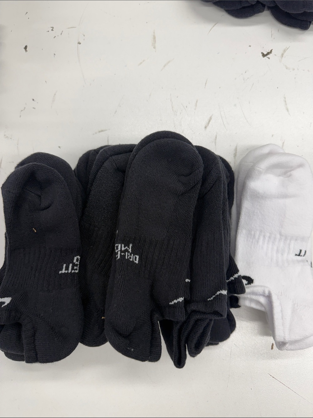 Nike Kids No Show Socks - 12 Pairs New Damaged Packaging